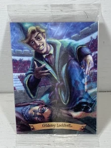 Harry Potter Chocolate Frog Cards Illustrated Holographic “Lockhart” NIP Magic - Picture 1 of 2