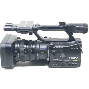 Sony HVR-Z7E Digital Camcorder - 3.2"LCD Screen - 1/3" CMOS - DV, Used - Picture 1 of 4