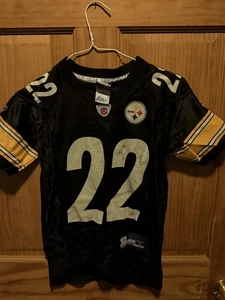 Maglia Staley #22 Pittsburgh Steelers Reebok nera giovane piccola - Foto 1 di 17
