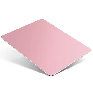 Aluminium Hartmetall Mauspad mit rutschfester Gummibasis für Reisen Home Office - Bild 1 von 8