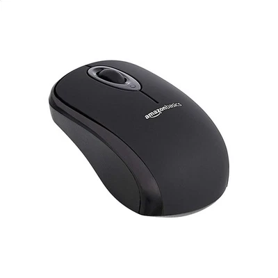 Amazon Basics 2.4 Gh Wireless Optical Mouse USB Nano Receiver Batteries included - Image 1 of 4