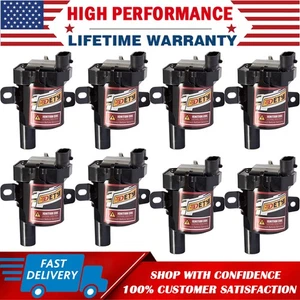 8 Pack Ignition Coils For Chevy Silverado 1500 GMC Sierra Yukon 4.8L 5.3L 6.0L - Picture 1 of 15