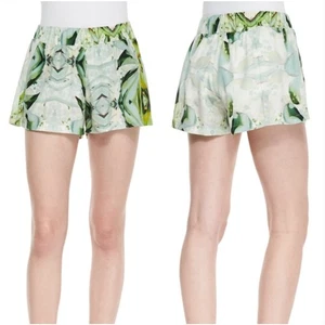 TOWNSEN | Shorts Seide Aquarell Grasshopper grün | Größe L - Bild 1 von 8