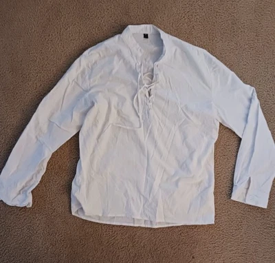 Disfraz de pirata Halloween. Camisa Y Pantalones Talla Grande Camisa XL Pantalones ADULTO Foto 1 de 4