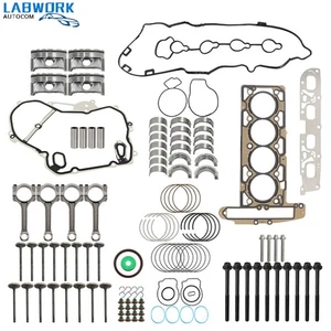 For Buick Chevrolet GMC 06-17 Engine Rebuild Overhaul Pistons Valves Seals Kit - Picture 1 of 16