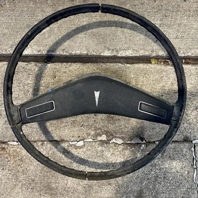 1971 1972 年 LEMANS T 37 GT 37 STEERING WHEEL NICE DRIVER PONTIAC 1970 1973 — 第 1/4 张图片
