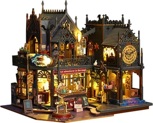 DIY Miniature Dollhouse Kit Furniture, Creative Romantic Gift (Holo Magic City) - Picture 1 of 11