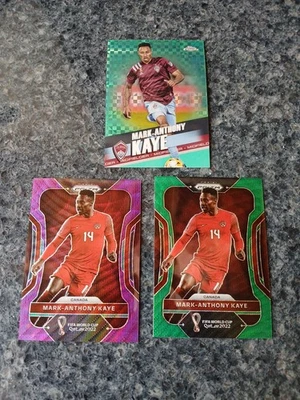 Mark-Anthony Kaye Soccer Cards - Parallels, Numbered /99, /299 - Image 1 of 4