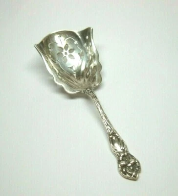 RARE VINTAGE MECHANICS SILVER CO TEA CADDIE SCOOP SPOON STERLING SILVER 925 4.5" - Image 1 of 4
