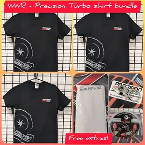 WWR - Precision Turbo T Shirt bundle (Small) - Picture 1 of 5
