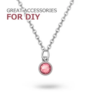 24pcs Birthstones Pendant Crystal Pendant Charms Jewelry Making Birthstone - Picture 1 of 10
