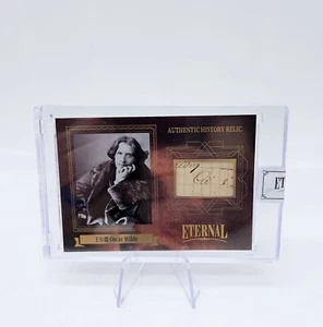 2024 Eternal Cuts Oscar Wilde reliquia histórica edición limitada/99 - Imagen 1 de 2