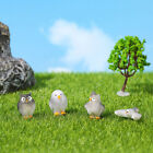 Figurines Miniature Cute Owl Micro Landscape Resin Crafts Ornaments For DIY