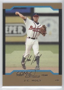 2004 Bowman Draft Gold JC Holt #BDP100
