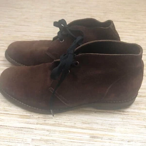 Bottega Veneta suede chukka boots BROWN *As-is sz 40 (US size 7) - Picture 1 of 6