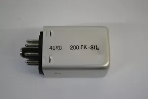 RELÉ DE INSTRUMENTOS SIGMA 41RO-200FK-SIL NUEVO DE LOTE ANTIGUO EXCEDENTE GUBERNAMENTAL - Imagen 1 de 1