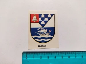 Adhésif Belfast Sticker Autocollant AUFKLEBER Vintage Années 80 Original - Bild 1 von 1