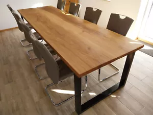Esstisch Woodhood (160-300x80) aus Massivholz Eiche | Holztisch Massivholztisch - Bild 1 von 13
