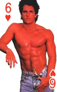 Tarjeta de juego/comercio Chippendales 1988 sexy trozo strippers gay - Imagen 1 de 2