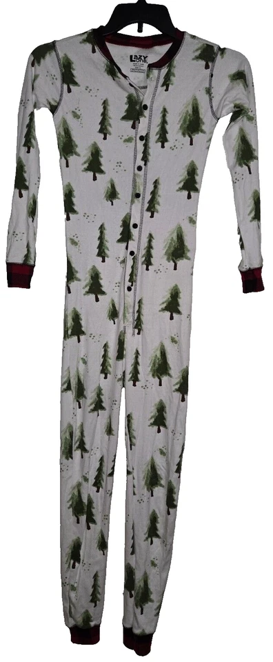 Lindo Nuevo Pijama Largo Niños 1 Pieza Lazy One Flap Jacks Evergreen Talla 12 Foto 1 de 4