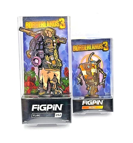 FiGPiN Borderlands 3 - FL4k #252 + Claptrap M40 Bundle Cover