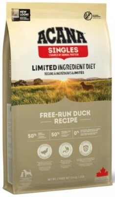 11,4 kg ACANA Free-Run Duck Trockenfutter Ente getreidefrei Hunde jeden Alters - Bild 1 von 2