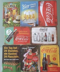 Blechpostkarte*Metal Card*Nostalgic-art*Metallschild*Postkarten*Postcard*Getränk - Bild 1 von 9
