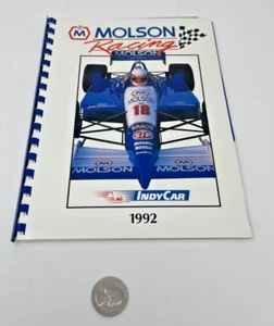 1992 Molson Racing IndyCar Media Guide - Picture 1 of 2