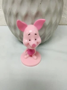 Kellogg's Disney Spielzeug Winnie Puuh Ferkel Kunststoff Wackelkopf 3 Zoll hoch - Bild 1 von 2