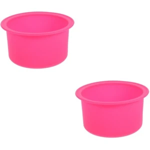 Set of 2 Silikonwachsschale Vati Schmilzt Wachswärmer Topf Wachsen - Bild 1 von 12