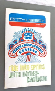 1972 HARLEY-DAVIDSON The Great Stars & Handle Bars Revival Ephemera - Bild 1 von 6