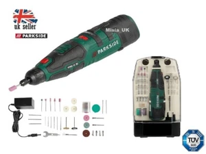 Parkside 12V Li-Ion Cordless Rotary Multi tool Battery & Charger+50 accessories - Picture 1 of 7