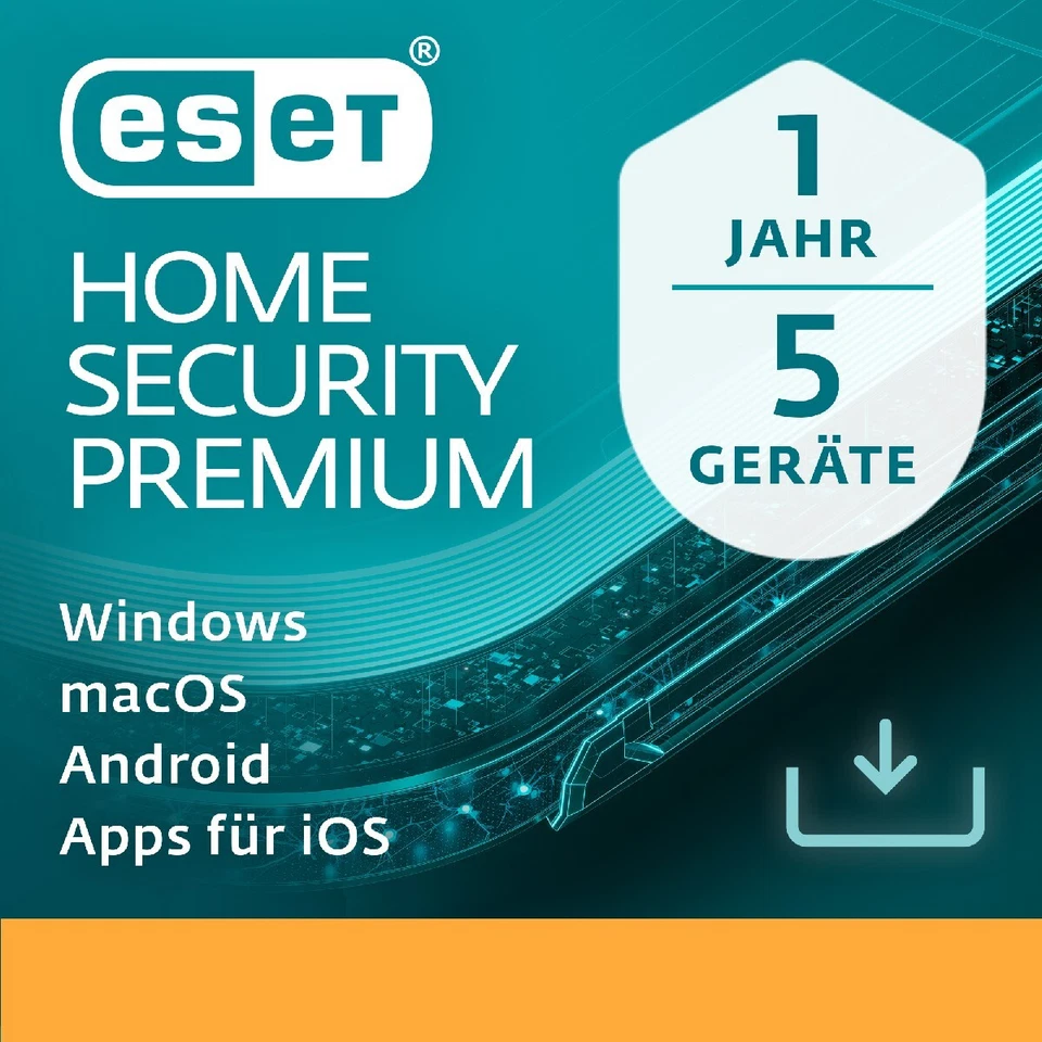 ESET HOME Security Premium 5 Geräte, 1 Jahr DEUTSCH, Download - Bild 1 von 1
