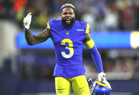 Odel Beckham Jr. OBJ Los Angeles Rams NFL 13"x19" Poster Gloss Print 01A Cover