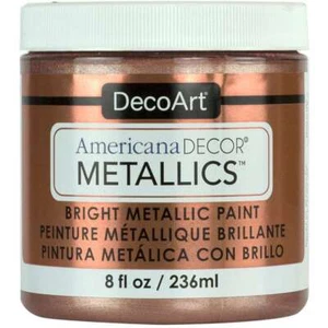 Americana Decor Metallics 8oz Rose Gold - Picture 1 of 2
