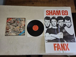 Sham 69 - That's Life LP Polydor, POLD 5010 - Incl. Ltd Edition Poster. VG+!! - Picture 1 of 11