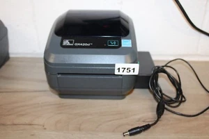 Zebra GX420d Etikettendrucker 203dpi Thermodirekt 4" USB Seriell Parallel + Netzteil - Bild 1 von 2
