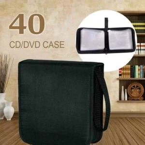 40 DVD CD Holder Album Storage Case Wallet Carry Bags Organizer AU Hot G6B5 - Afbeelding 1 van 11