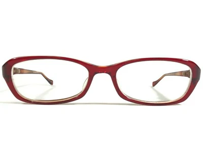 Monturas de gafas Oliver Peoples Marcela SUN rojo transparente rectangulares 51-17-135 Foto 1 de 4