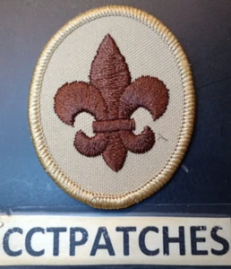 BSA TENDERFOOT RANK OVAL BOY SCOUT PATCH - Picture 1 of 2
