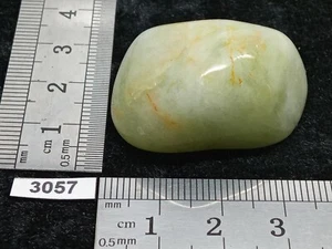AIGUE MARINE du Brésil pierre roulée naturelle qualité AB 21,7g lithotherapie - Picture 1 of 4