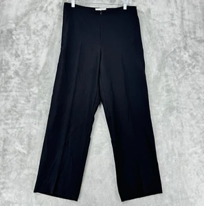 Joseph Ribkoff Pants Womens 12 Wide Leg Career Classic Minimalist Zip Front - Picture 1 of 10
