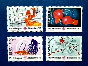 1989 SPAIN, PRE-OLYMPIC GAMES BARCELONA '92. Scott B146/149, SG 3008/3011 - Picture 1 of 1