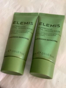 Elemis Superfood Vital Veggie Hydrating Face Mask 15ml Travel Size Sealed 💚🥬x2 - Picture 1 of 1