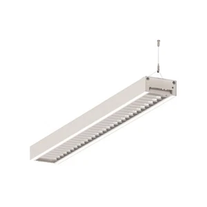 LED Lichtband Pendel-Rasterleuchte, IP20, direkt / indirekt, UGR <19, schaltbar, - Bild 1 von 3