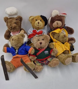 The Teddy Bear Collection Costume Bears Job Lot Bundle x6 - Picture 1 of 22