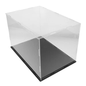  Gorra de béisbol cubierta antipolvo acrílico sombrero soporte transparente escaparate para sombreros - Imagen 1 de 12