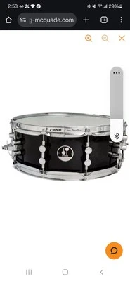 Sonor Special Edition 14x5.5 in. Transparent BLACK - Image 1 of 3