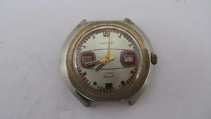 Montre Vintage MECANIQUE , CINCASET  SPORT  ,  Fonctionne . - Picture 1 of 8
