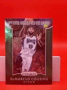 2015 Demarcus Cousins Prism Green Fireworks - Picture 1 of 7